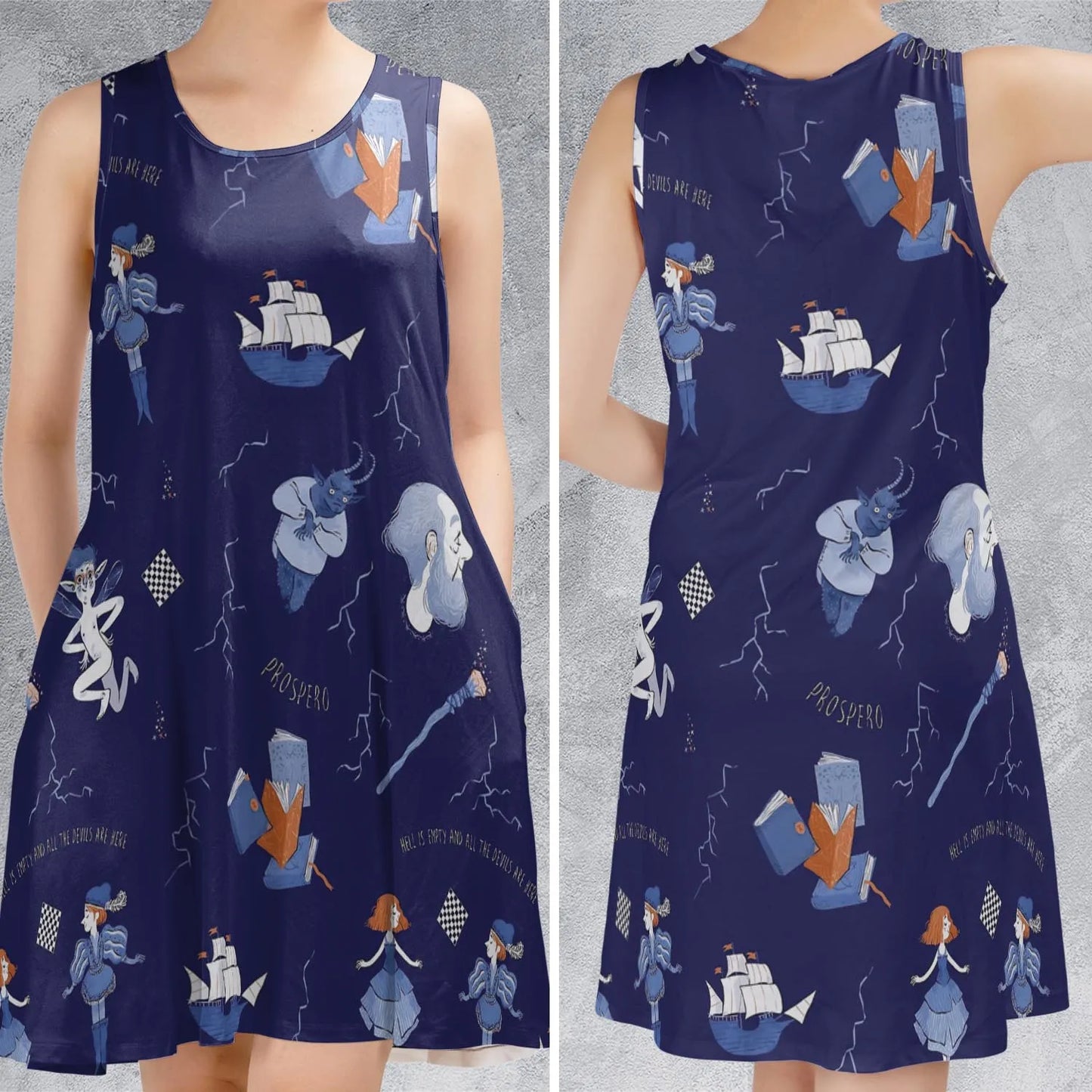Sleeveless Dress - BA8S8A3Q