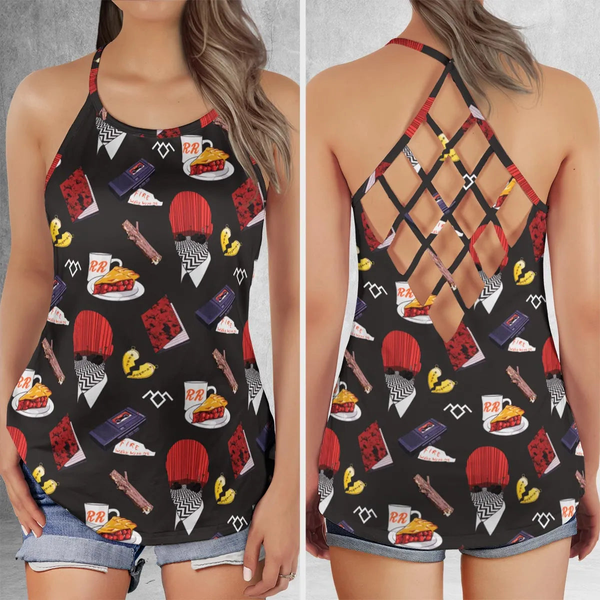 Criss Cross Tank Top - HMLXRK6S