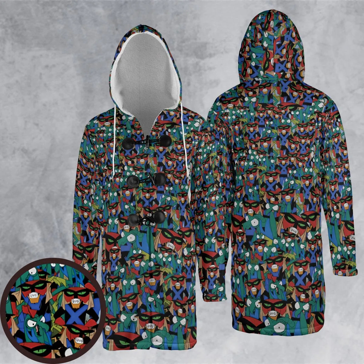 Hooded Cloak Coat - C32HR4W2