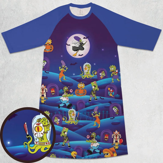 3/4 Sleeve Raglan Dress - BTW7YPR1