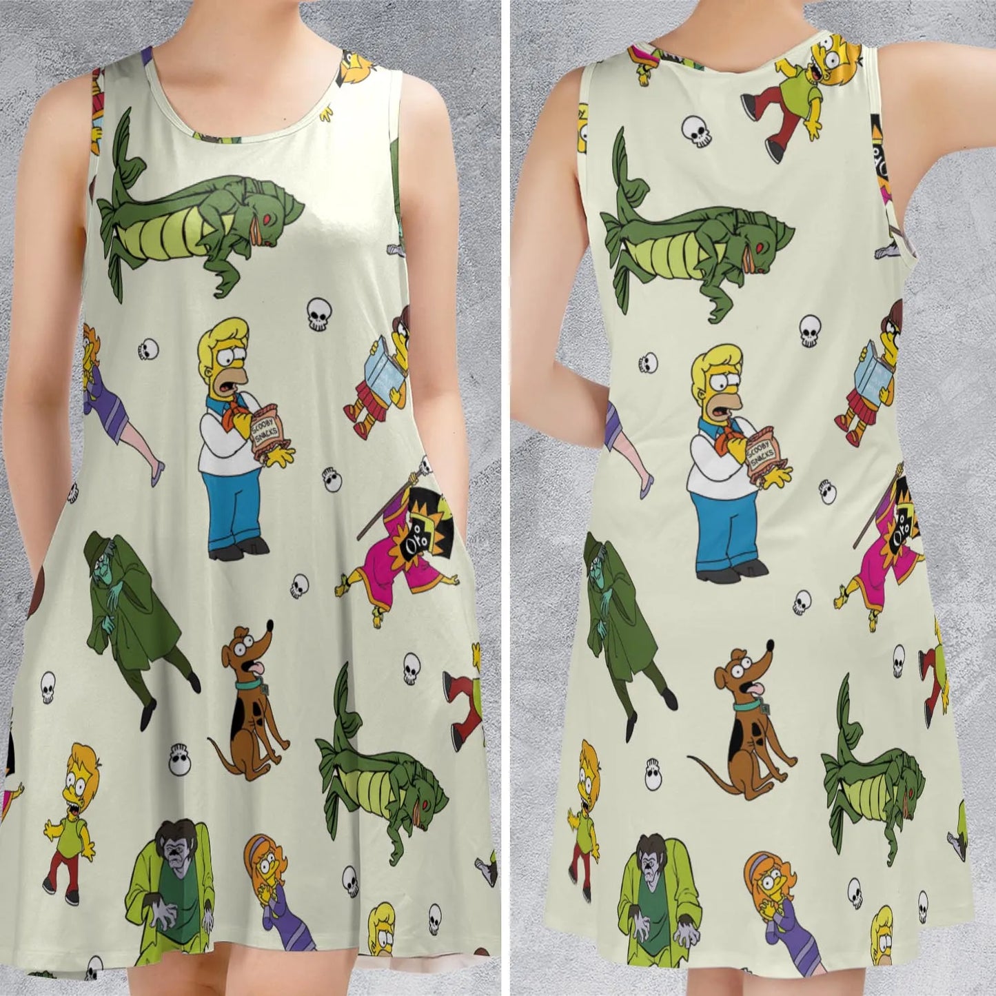 Sleeveless Dress - NFR1QNH6