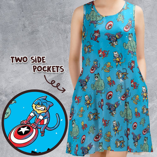Sleeveless Dress - A5QC14ZA -  - 1