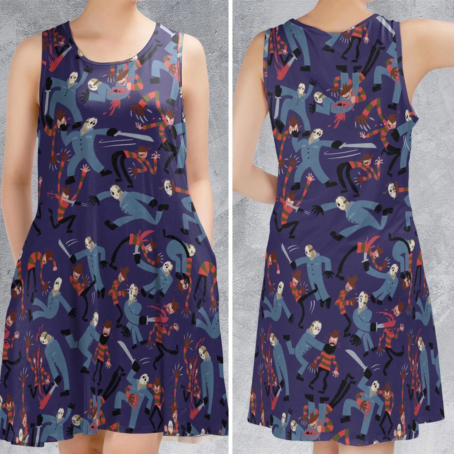 Sleeveless Dress - W66N5716