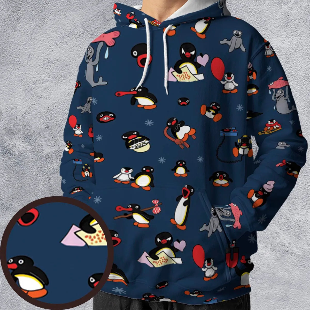All-over Print Hoodie - PWDG4HMJ