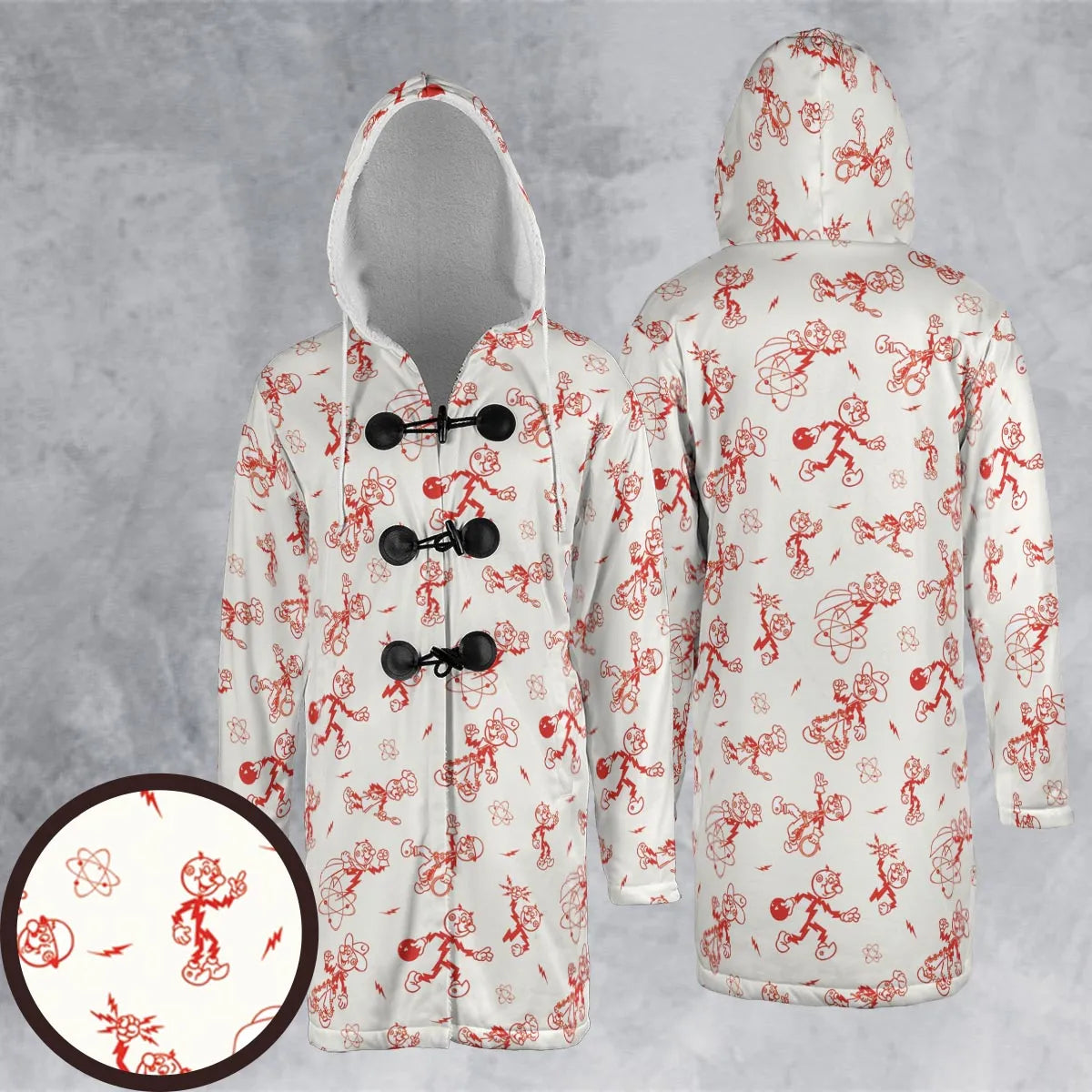 Hooded Cloak Coat - 64WNZEJU