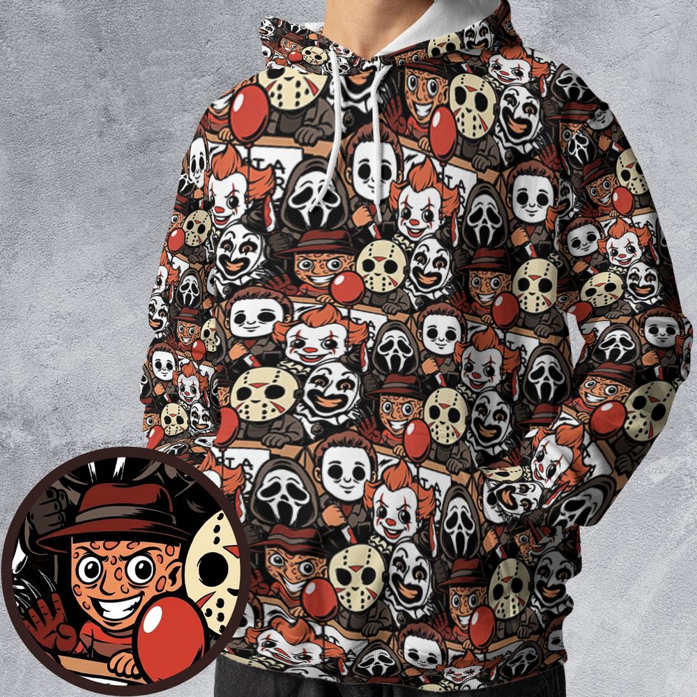 All-over Print Hoodie - FYP8UHLF -  - 1