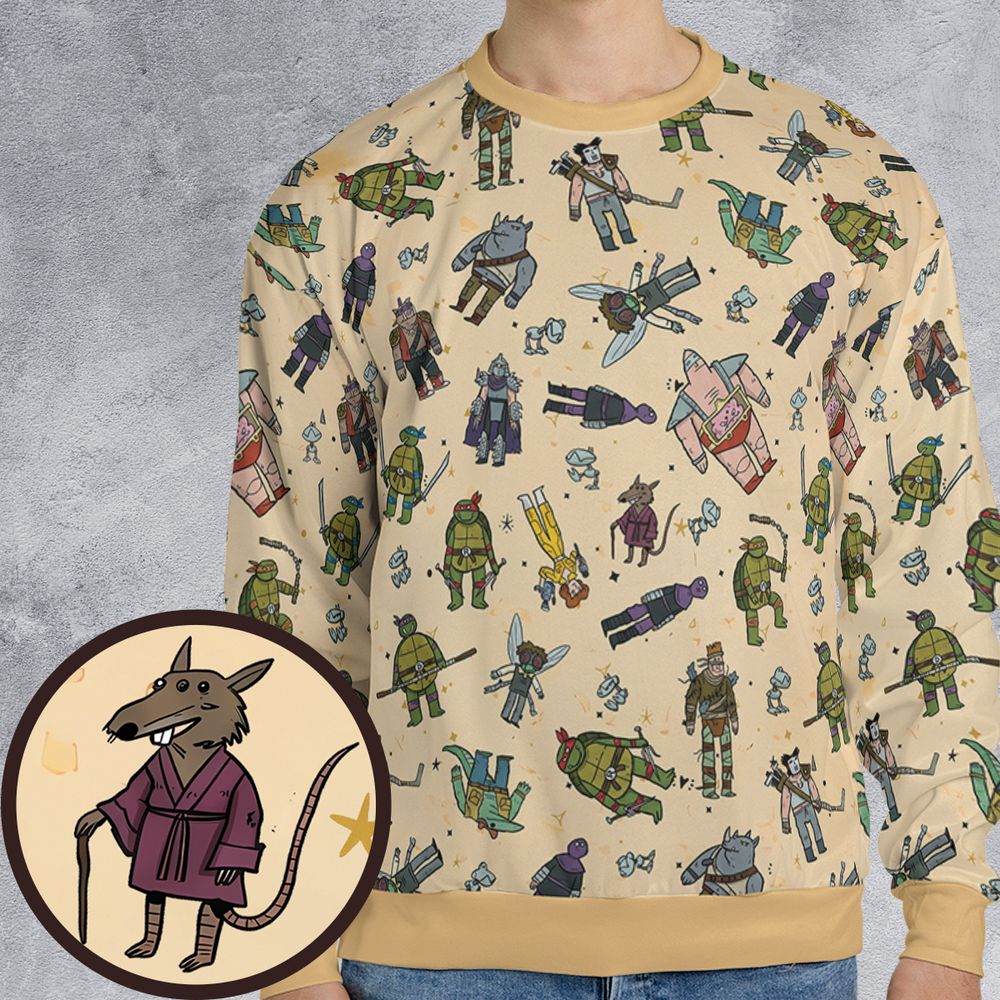 All-over Print Sweatshirt - 3U18S1P4 -  - 1