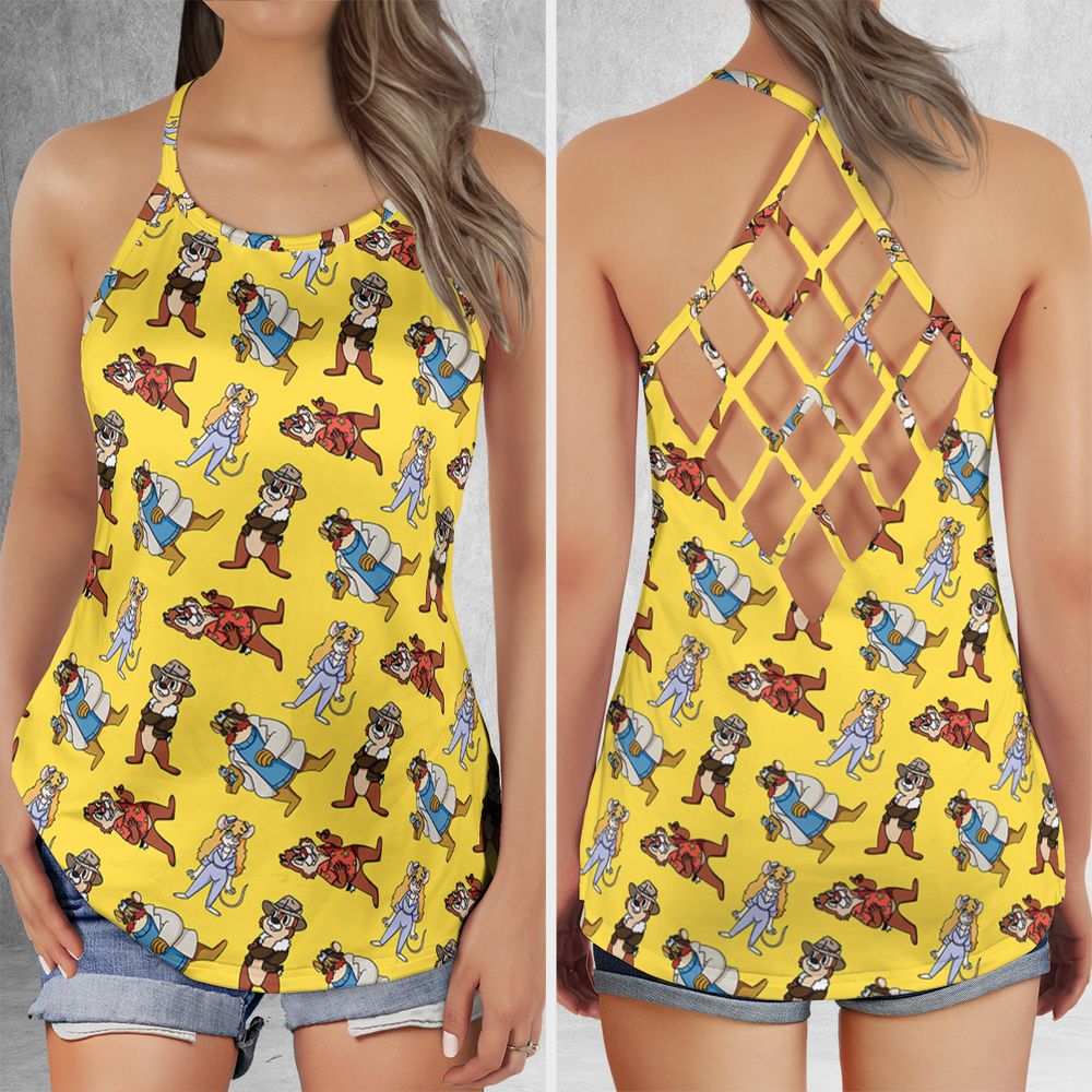 Criss Cross Tank Top - HY62X8KN -  - 1