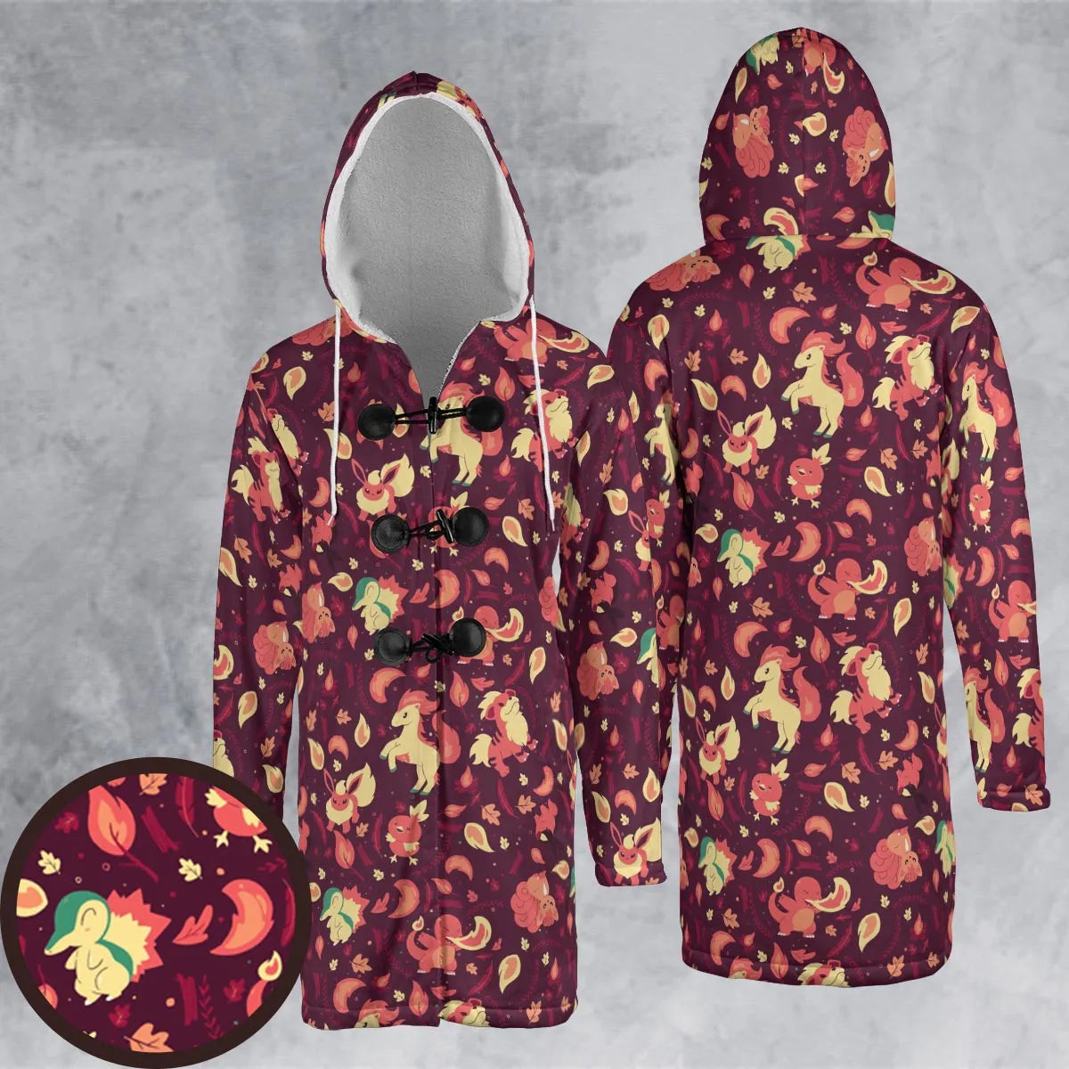 Hooded Cloak Coat - B4MMFH48