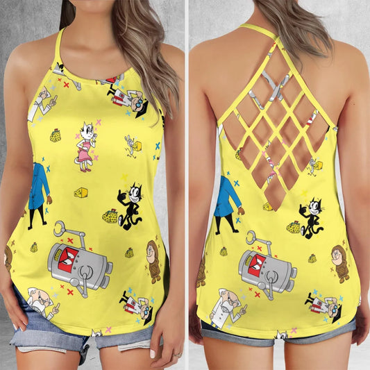 Criss Cross Tank Top - 6VB371LX