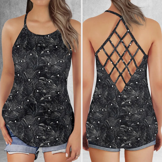Criss Cross Tank Top - 2WEUA4L5