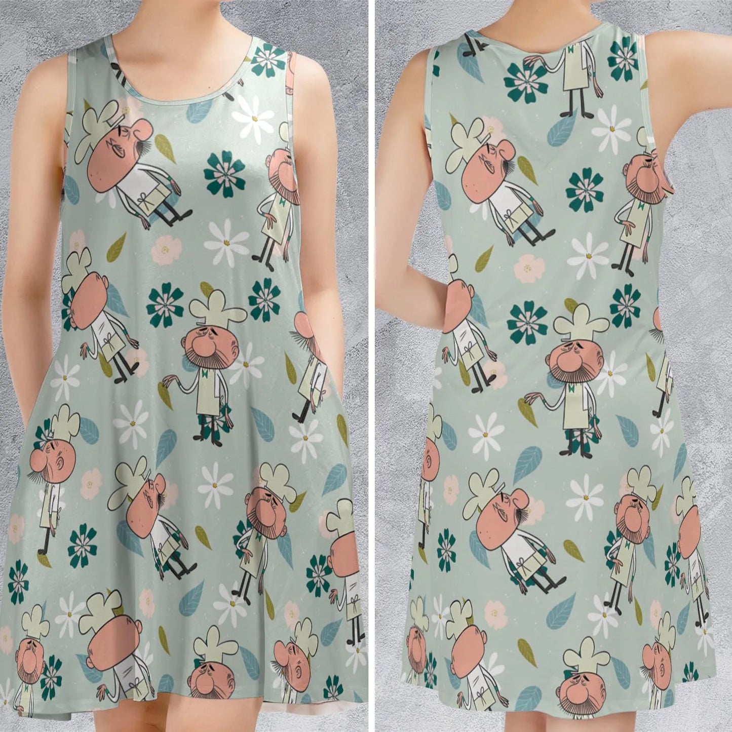 Sleeveless Dress - A8K1GBYA