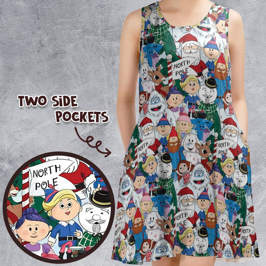 Sleeveless Dress - 1SN4257L -  - 1