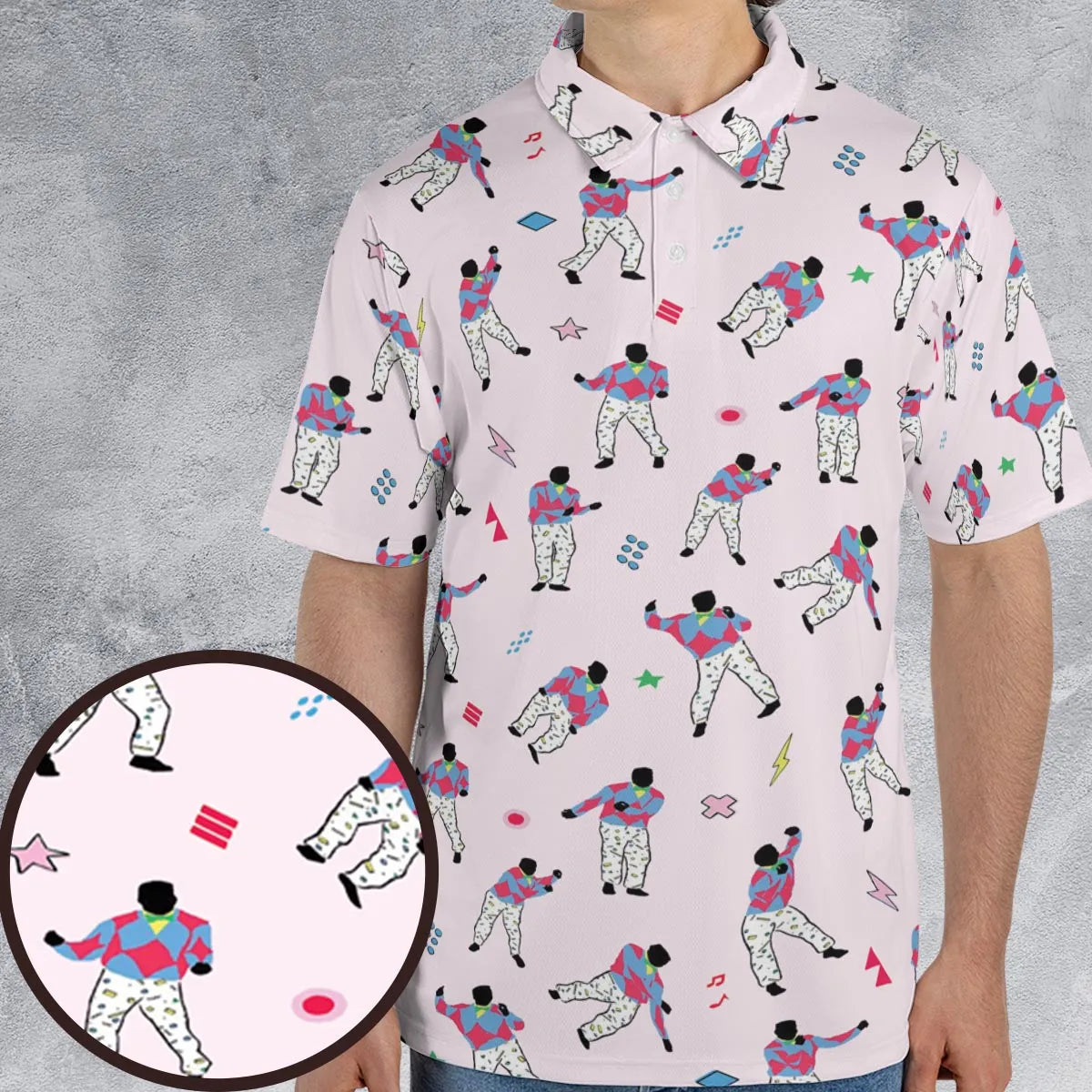 AOP Men/Women Polo Shirt - KM44AVPB