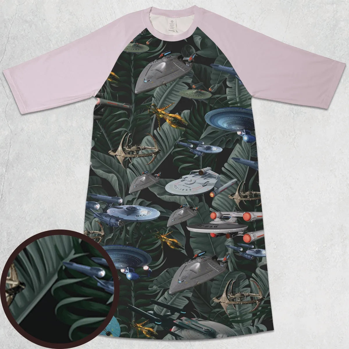 3/4 Sleeve Raglan Dress - UAP2EZMW
