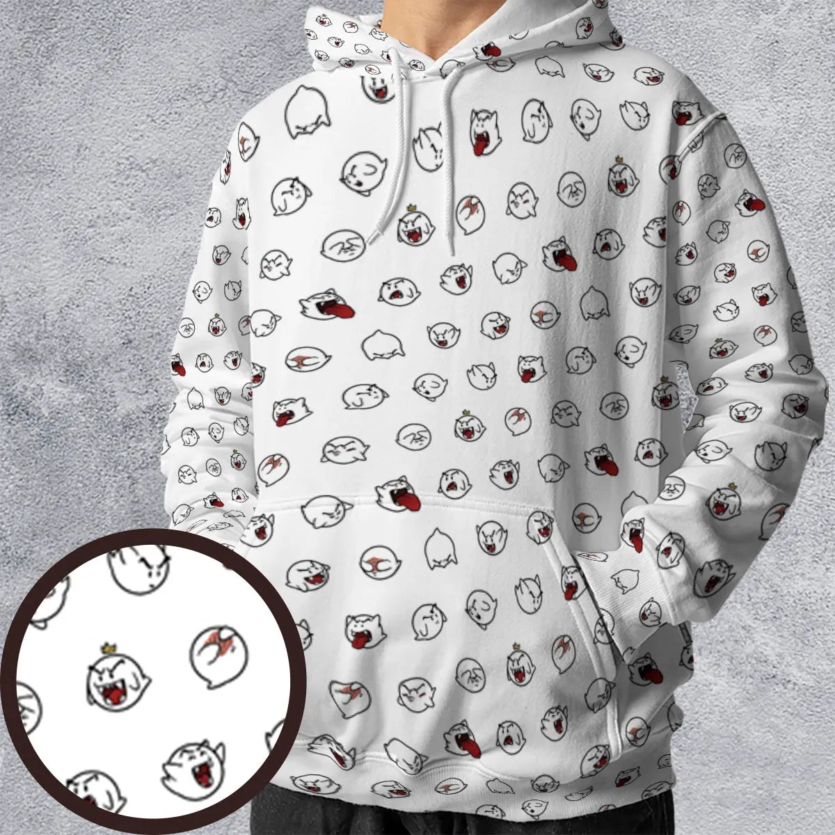 All-over Print Hoodie - W1Q383G8