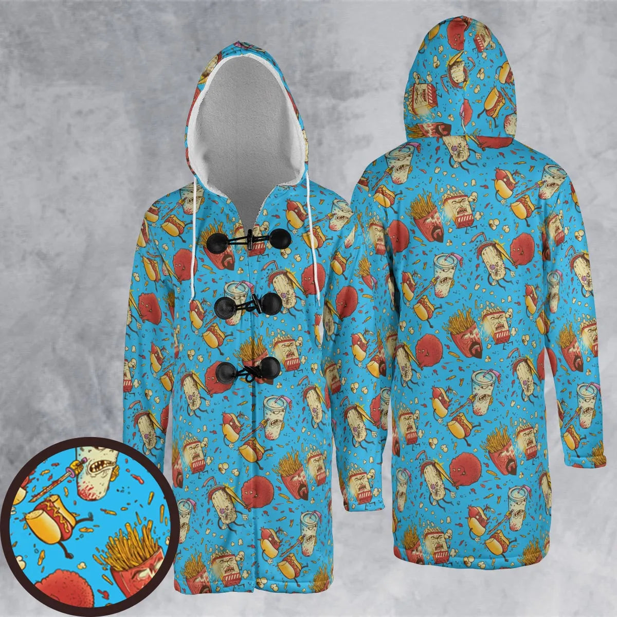 Hooded Cloak Coat - TQ6FJXP6