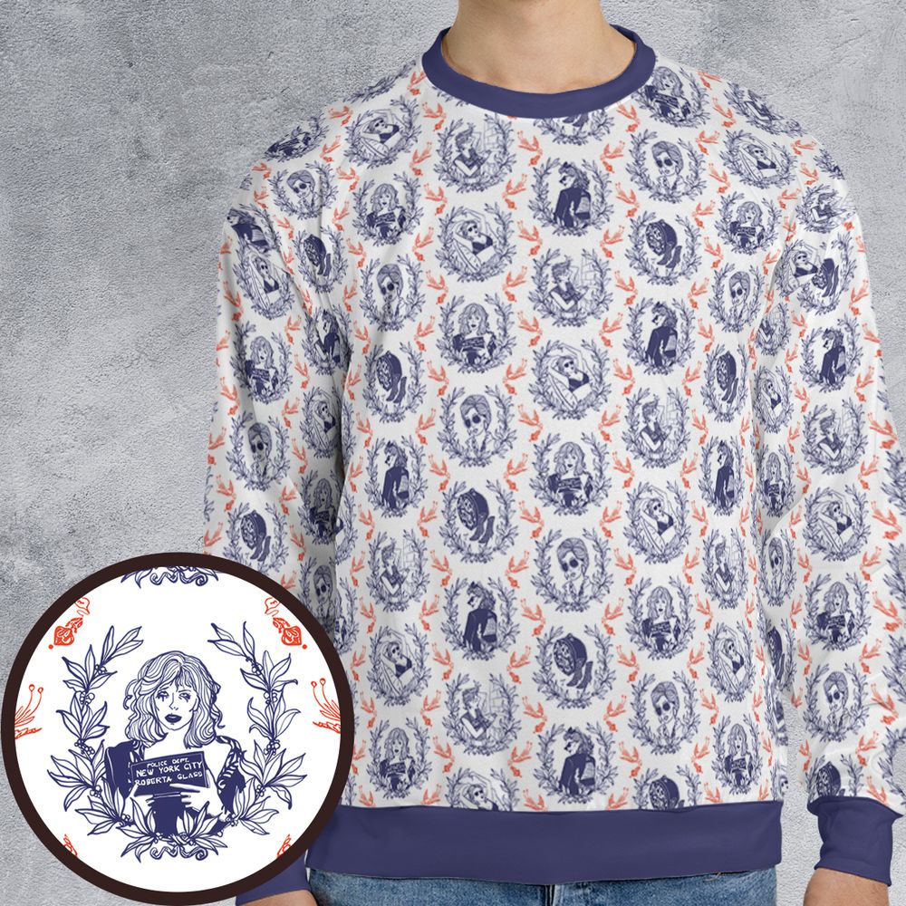 All-over Print Sweatshirt - MJ83X969 -  - 1