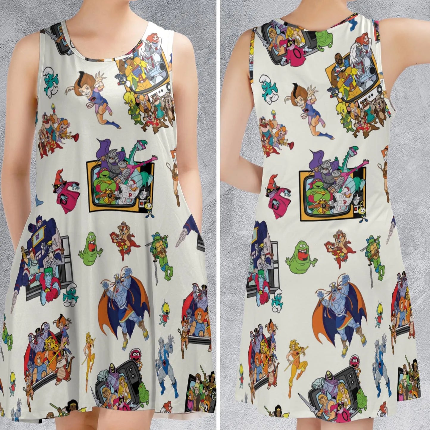 Sleeveless Dress - FUXMPR1F