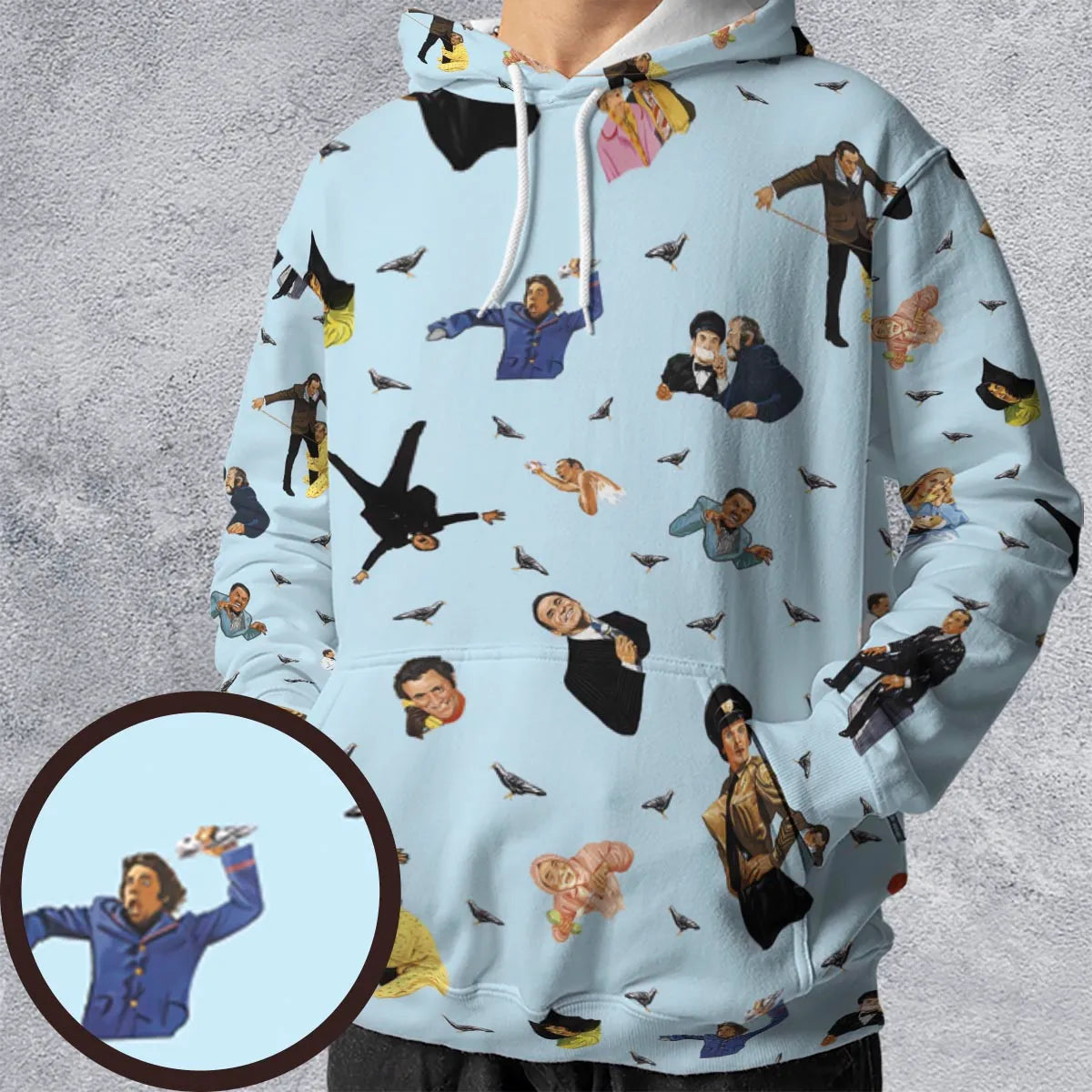 All-over Print Hoodie - LTSG83GT