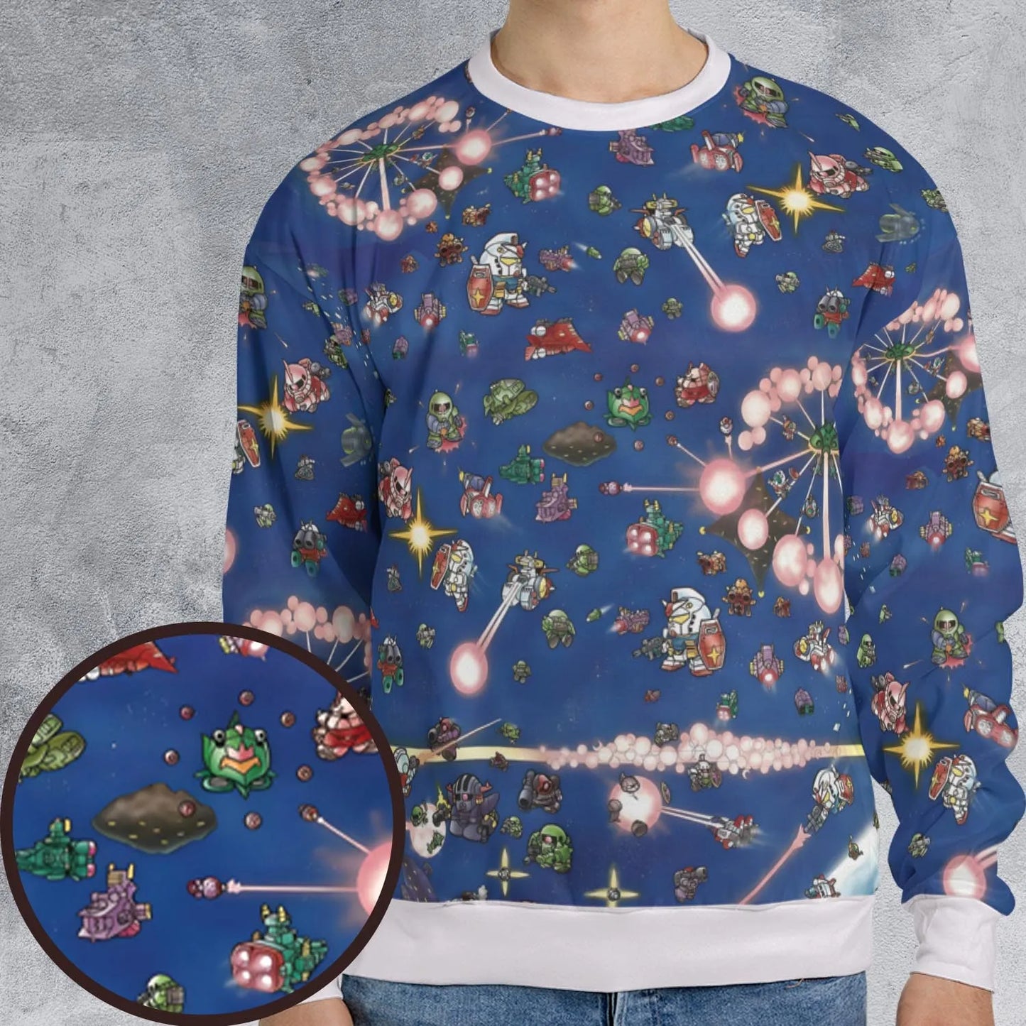 All-over Print Sweatshirt - ZFC7DNUG