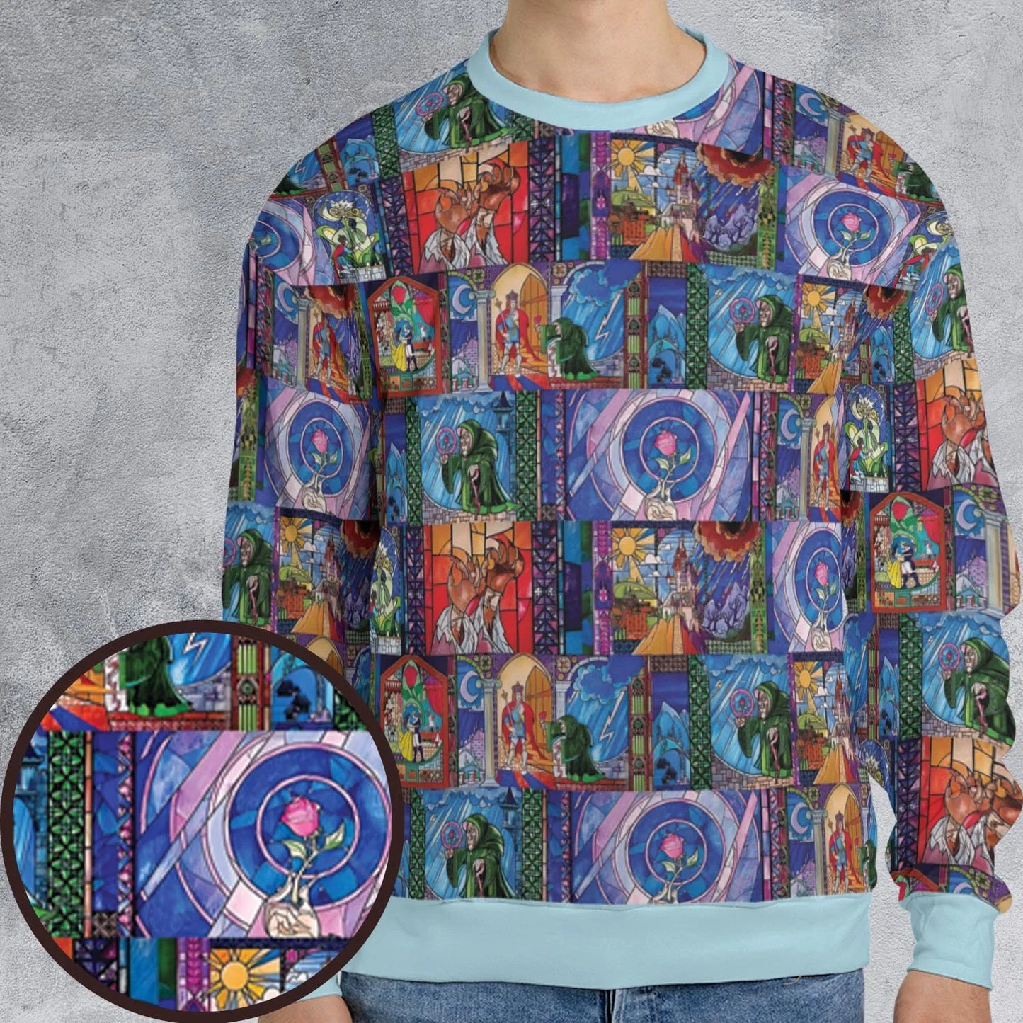 All-over Print Sweatshirt - VULGF551