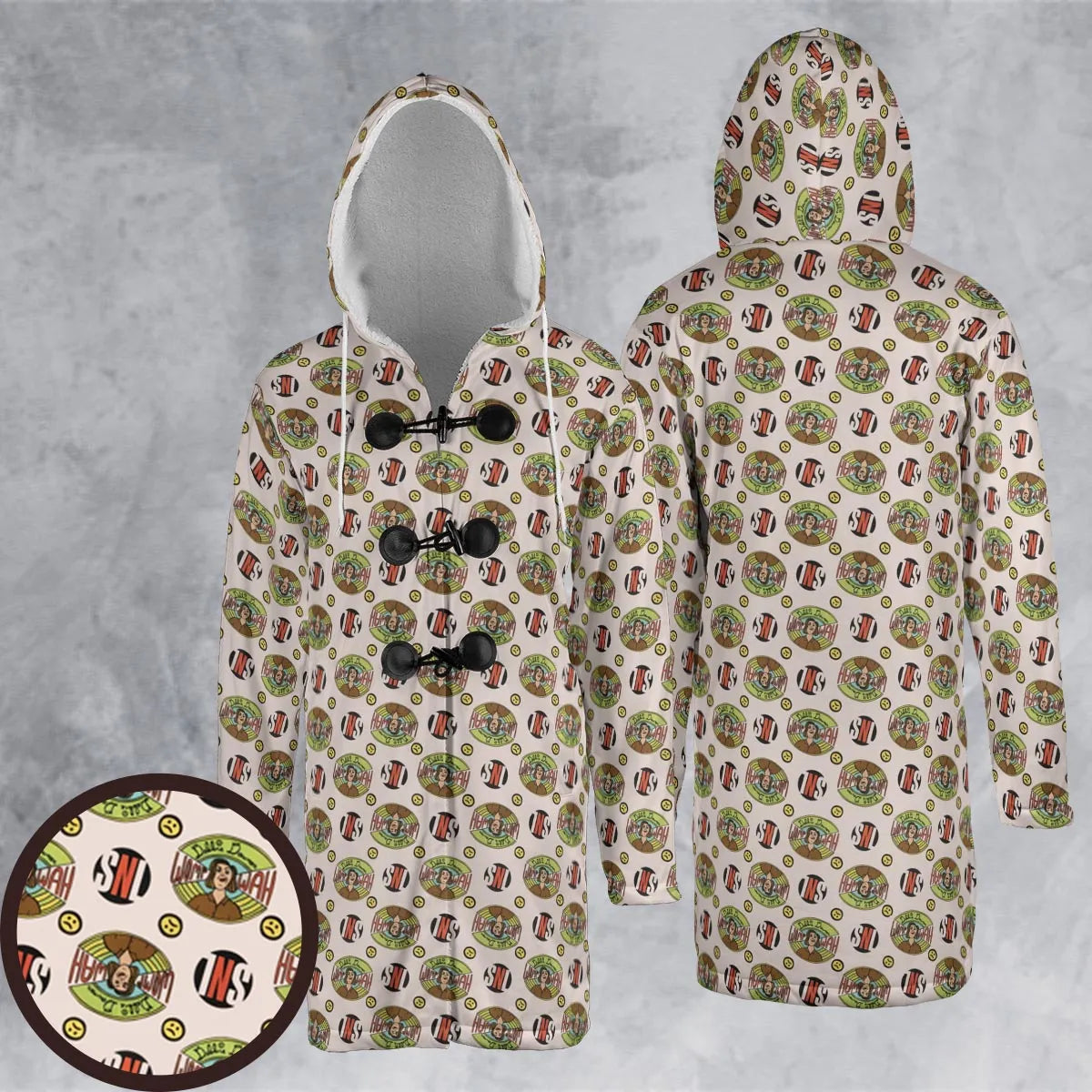 Hooded Cloak Coat - GSD9T72Z