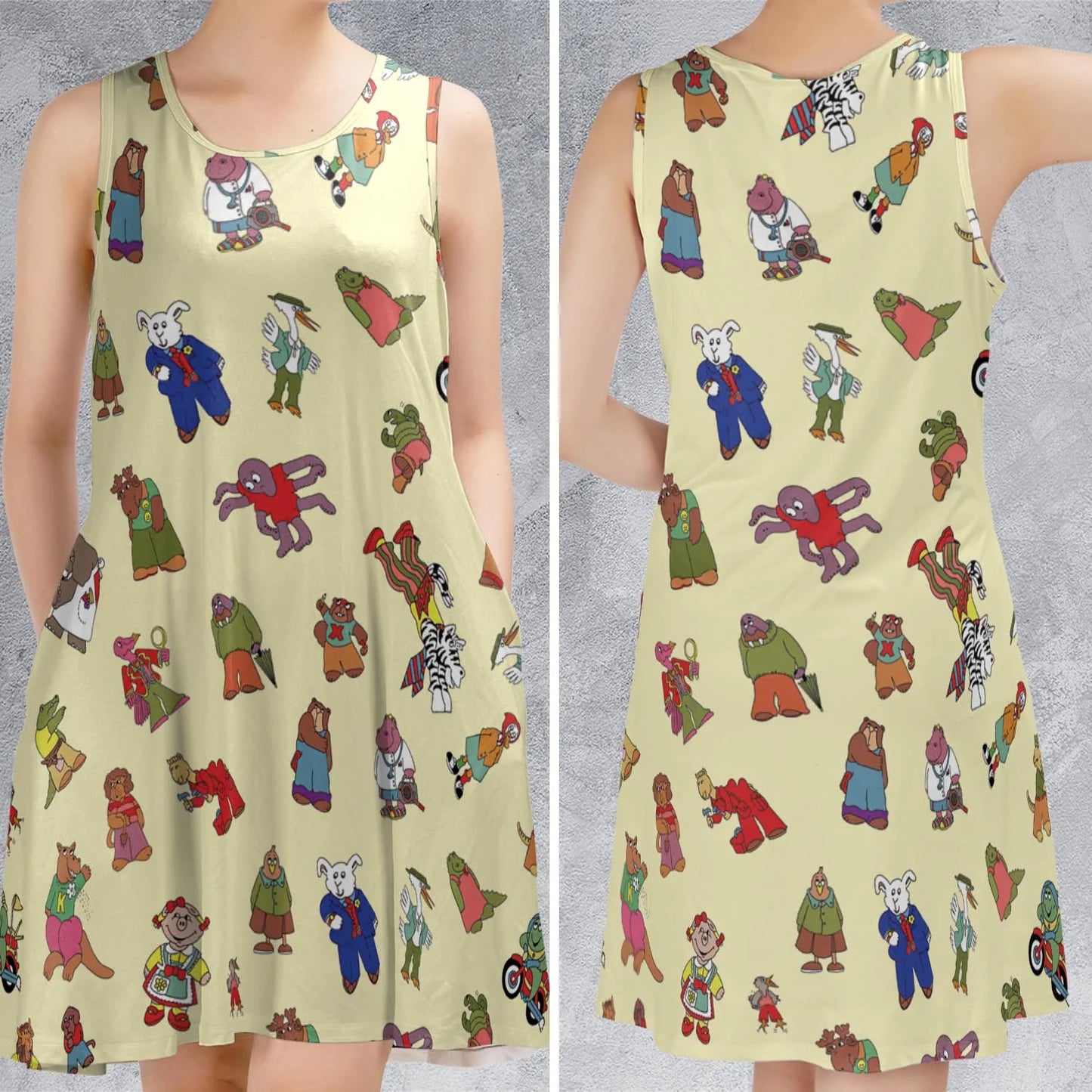 Sleeveless Dress - 4VMH33JL