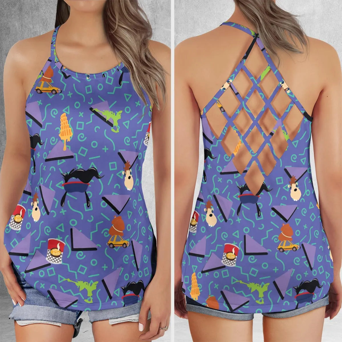 Criss Cross Tank Top - 7R5F8NGR