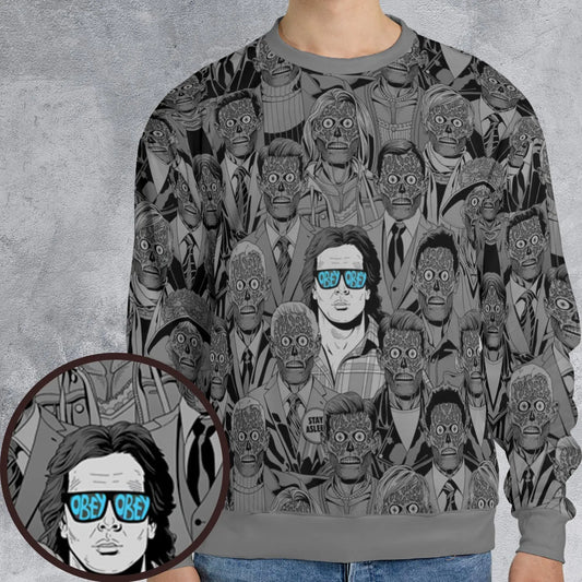 All-over Print Sweatshirt - W7A7JZ1G