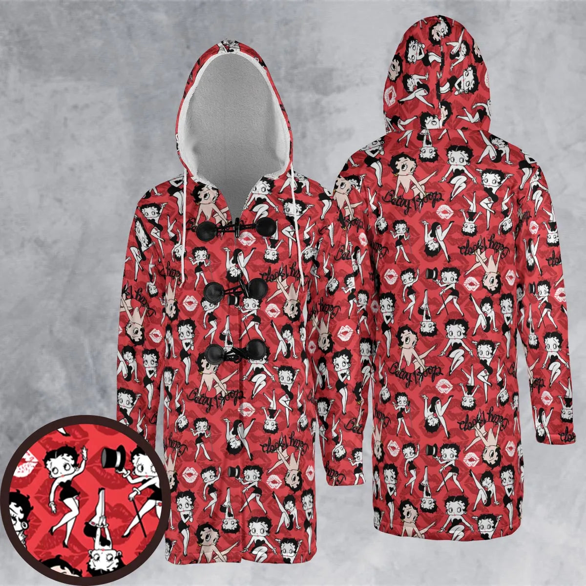 Hooded Cloak Coat - QMEUEZT2