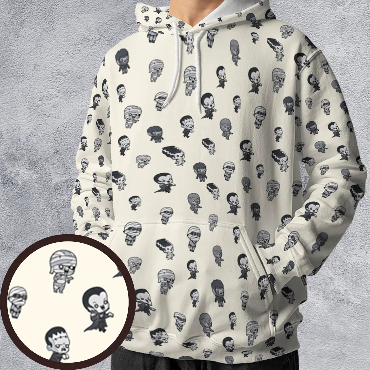 All-over Print Hoodie - HF91ZQ92