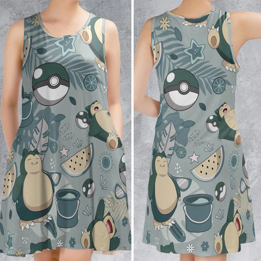 Sleeveless Dress - VU7ZNGBF