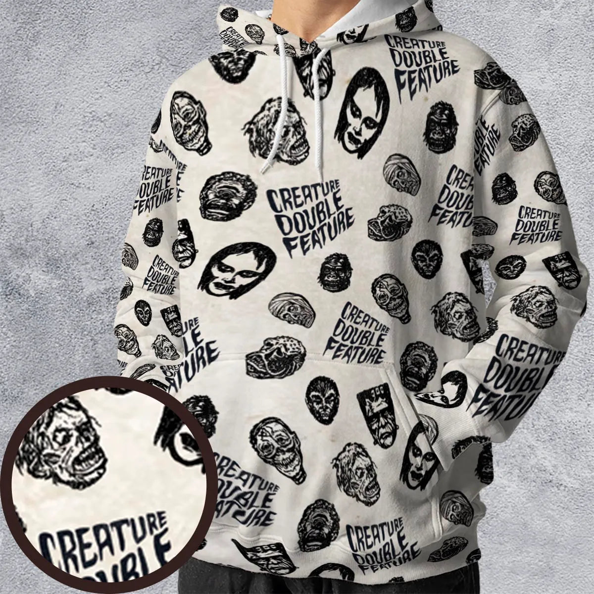 All-over Print Hoodie - JFB71YQN
