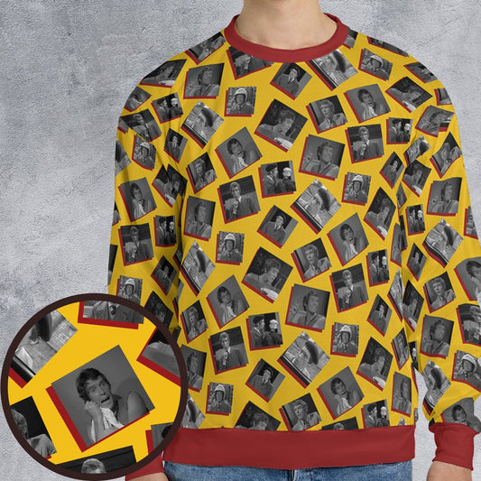 All-over Print Sweatshirt - RED2AJB4 -  - 1