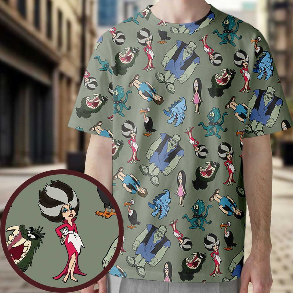 All-Over Print Unisex T-Shirt - S3CHQGAU -  - 1