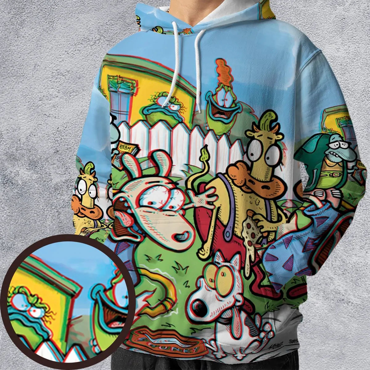 All-over Print Hoodie - DSZURCG1