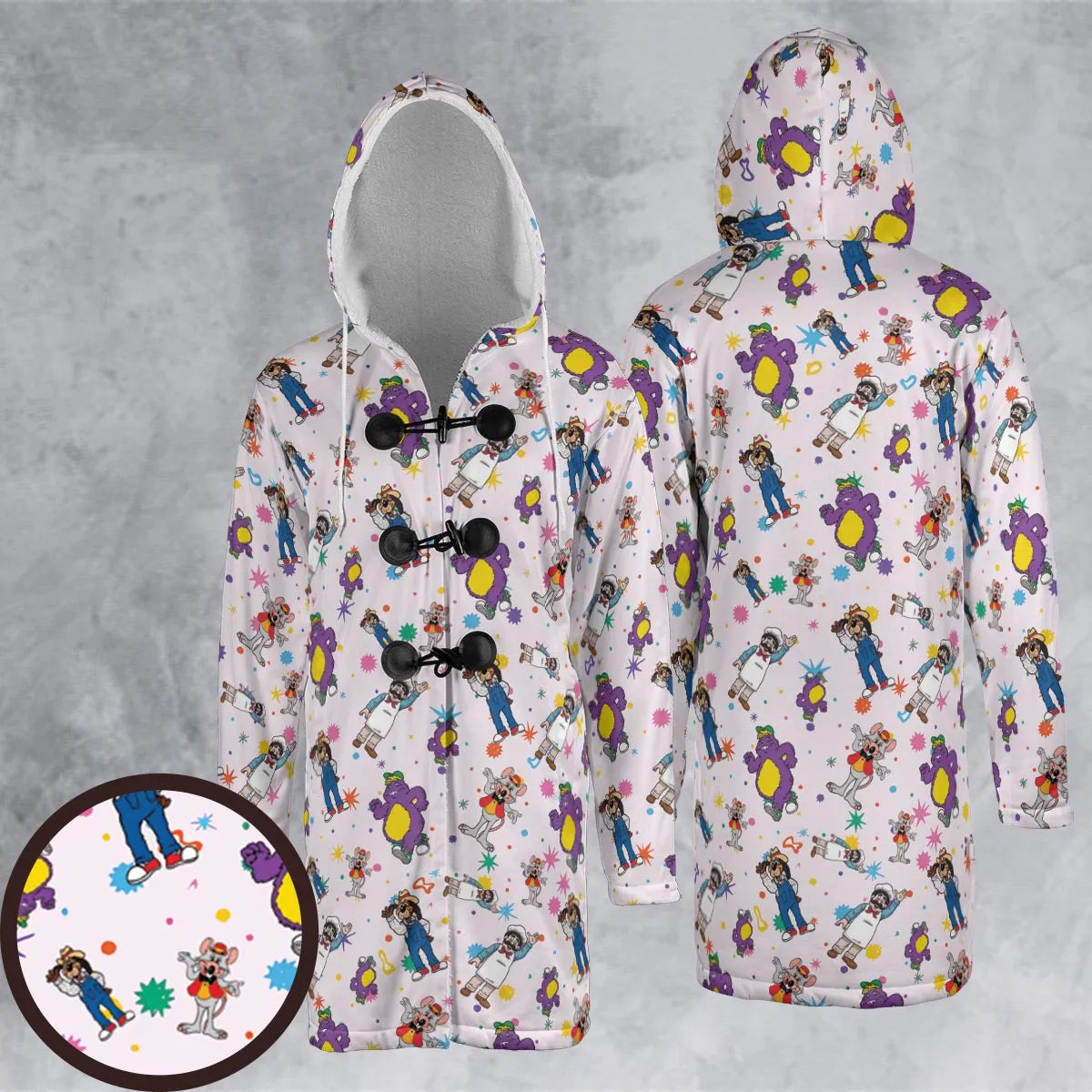 Hooded Cloak Coat - SE9GS3YS