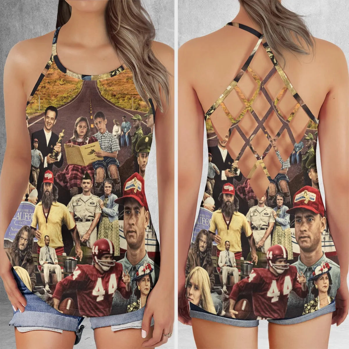 Criss Cross Tank Top - EFW3CXXJ