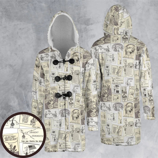 Hooded Cloak Coat - LYM23KCZ