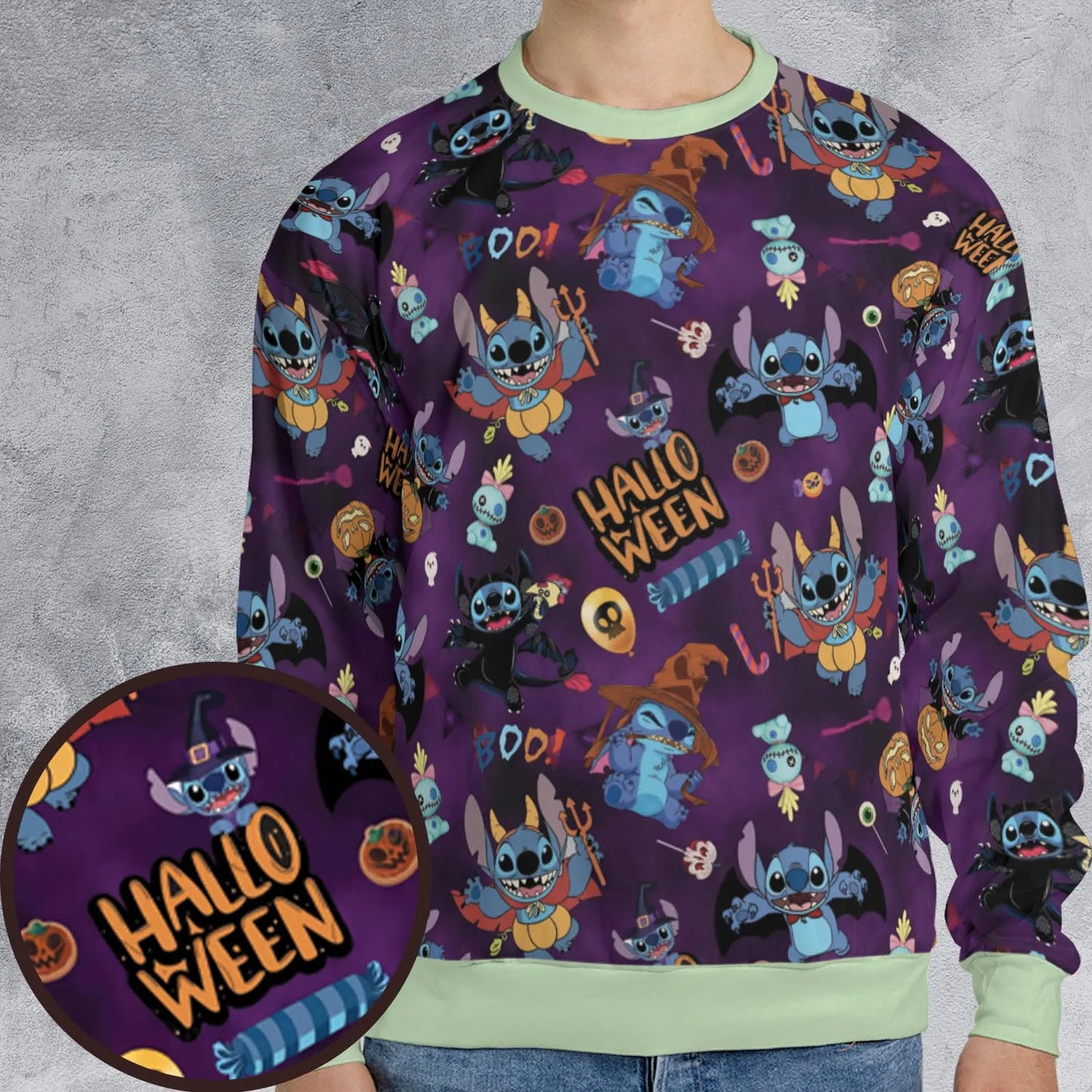 All-over Print Sweatshirt - E3P837J7