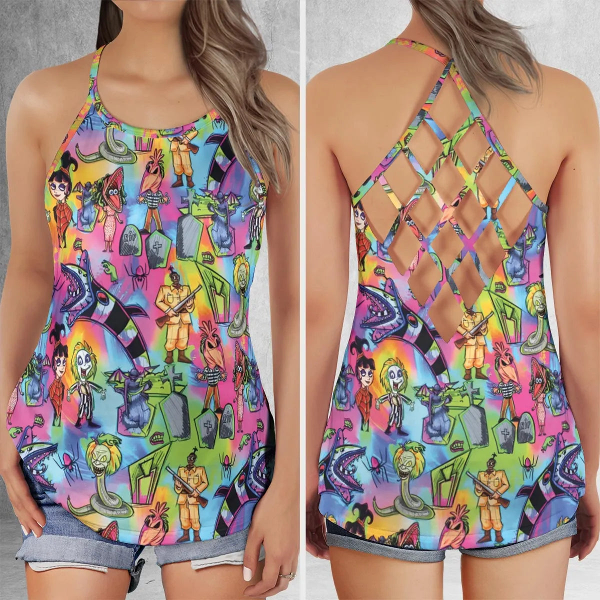 Criss Cross Tank Top - CFRCA176