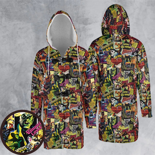 Hooded Cloak Coat - TVGPGKSK
