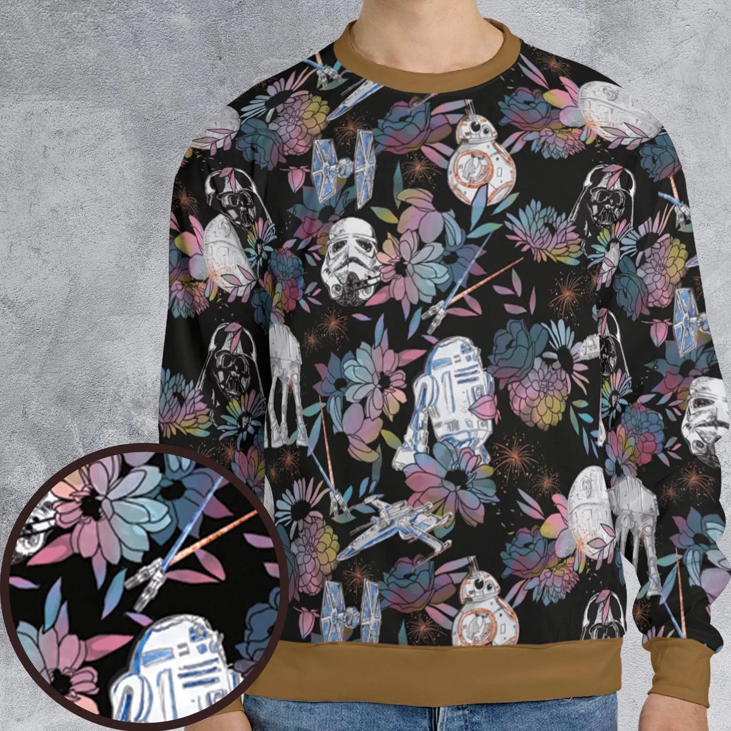 All-over Print Sweatshirt - YGRP1LUK