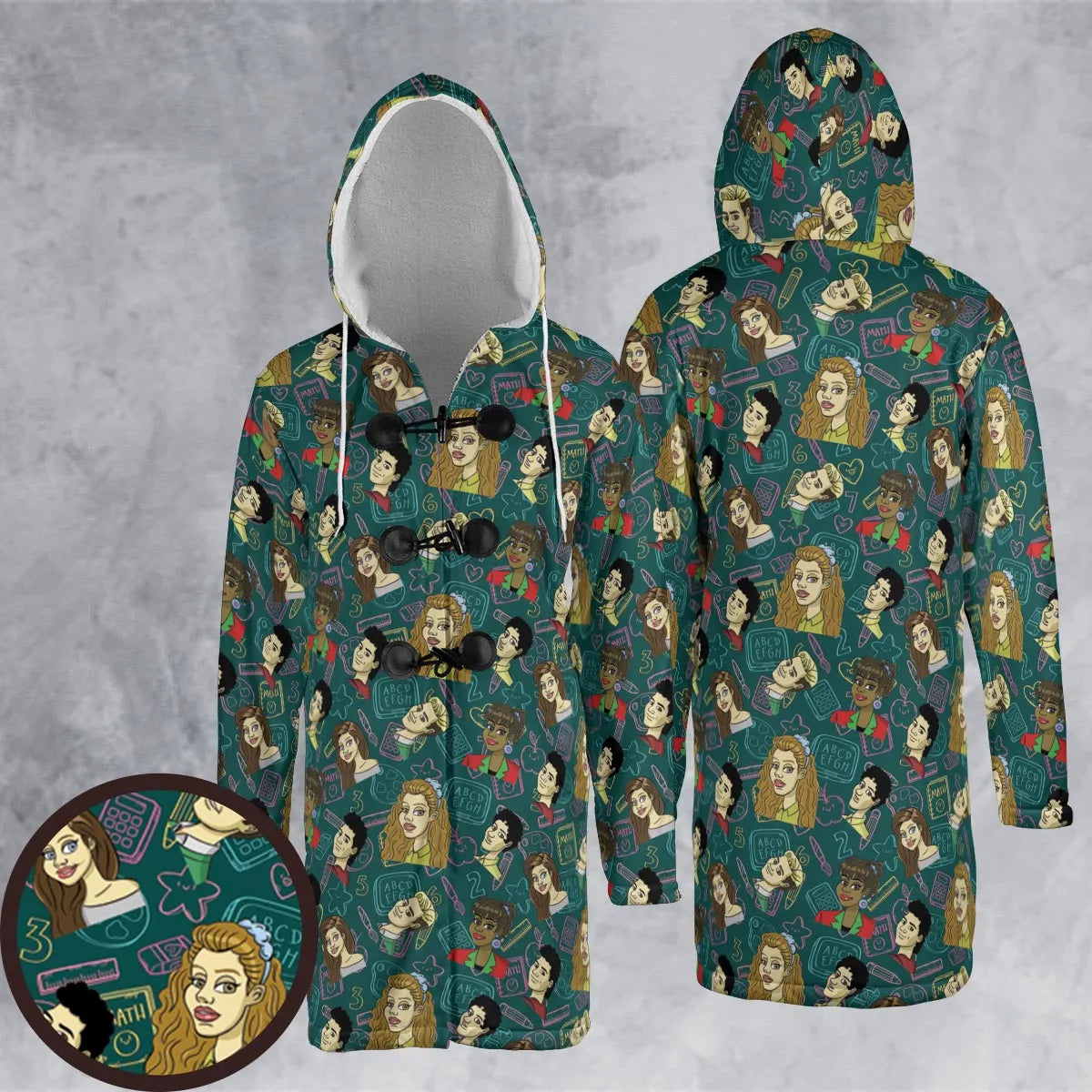 Hooded Cloak Coat - VERB54KS