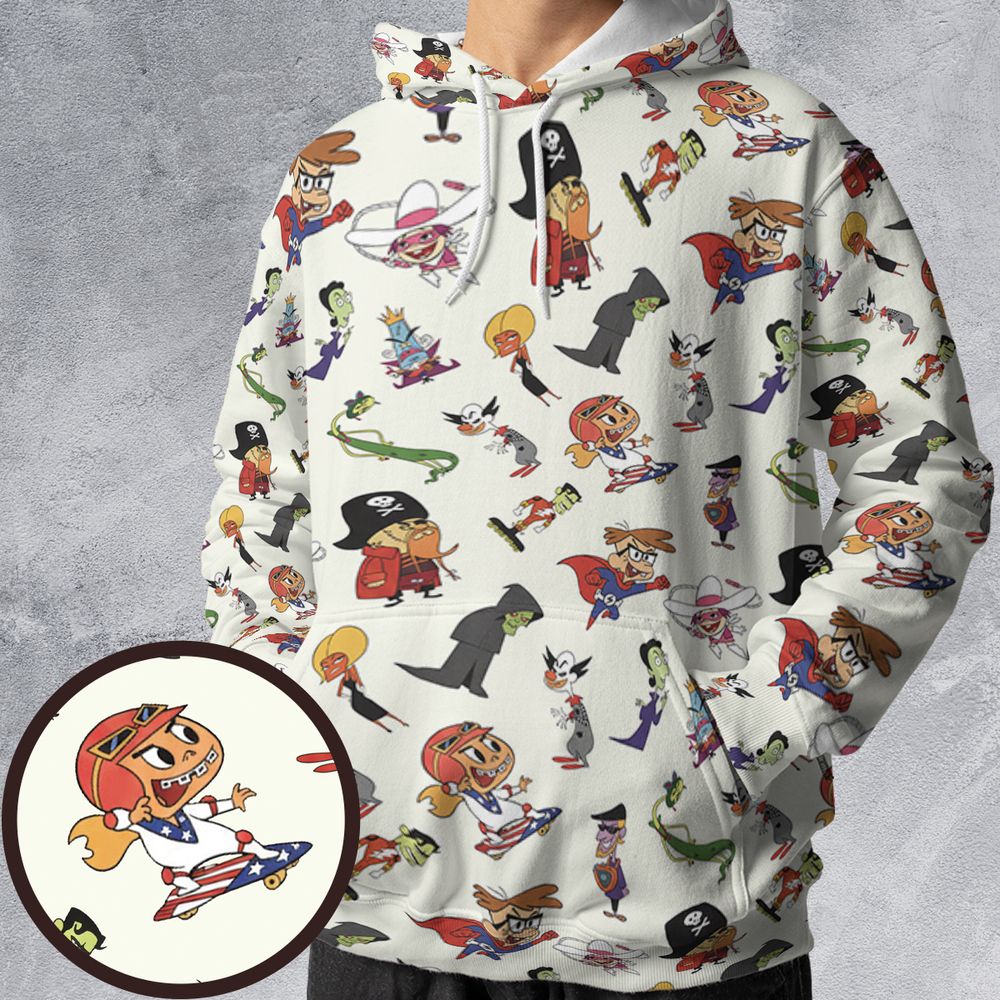All-over Print Hoodie - Q6BLJV5P -  - 1