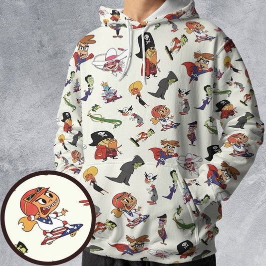 All-over Print Hoodie - Q6BLJV5P -  - 1