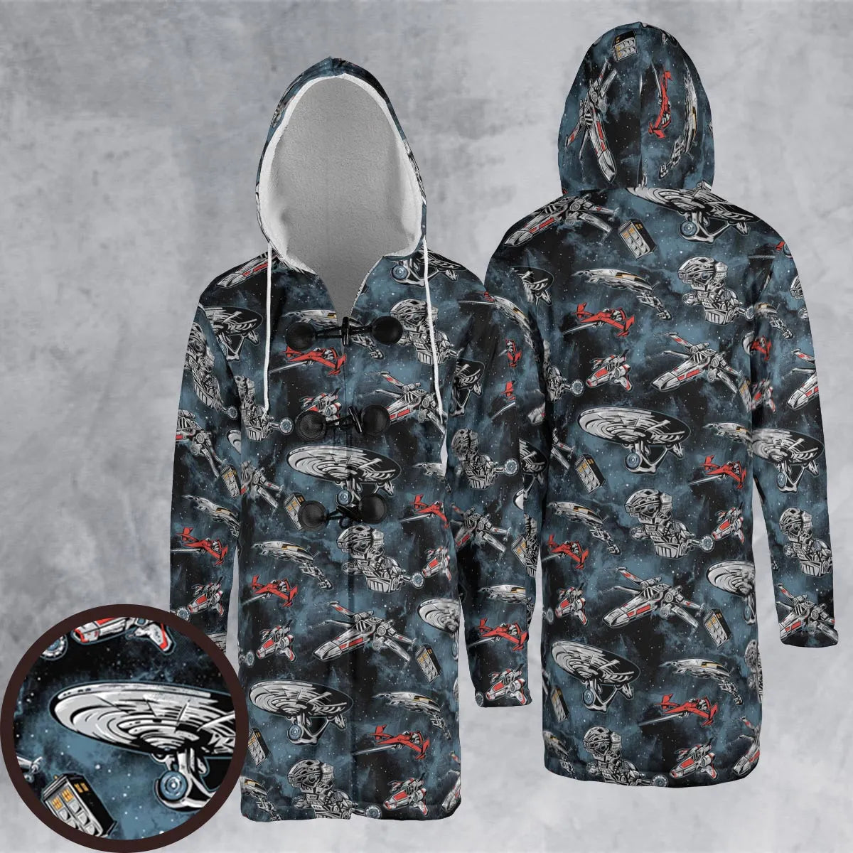 Hooded Cloak Coat - T8EYGJWU