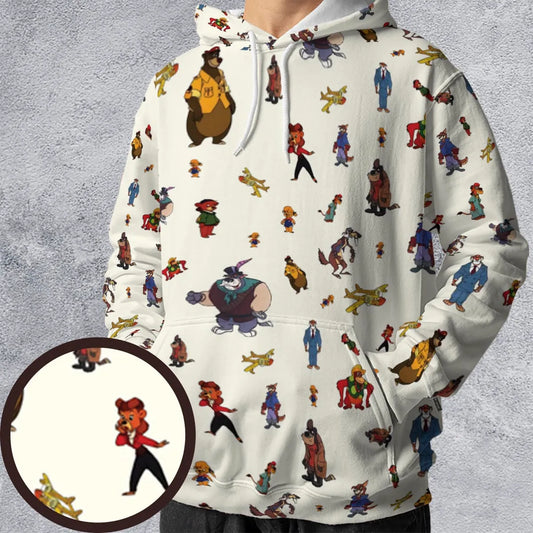 All-over Print Hoodie - 1HEUJMLC