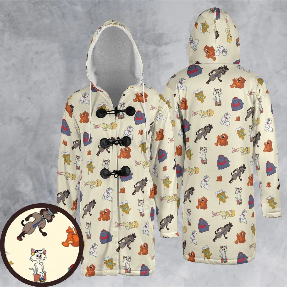 Hooded Cloak Coat - NEQSTYT8
